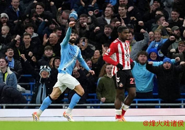 曼城豪取三连胜！仅落后阿森纳2分，8战桑德兰全胜，连刷5纪录