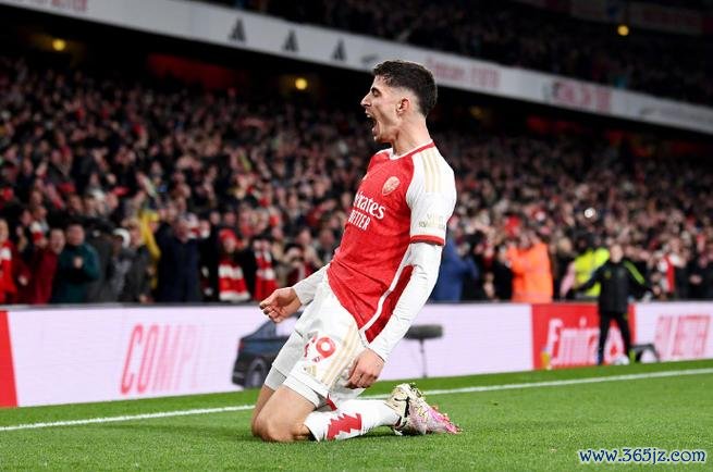 英超-哈弗茨进球马丁内利立功 阿森纳2-2战平维拉